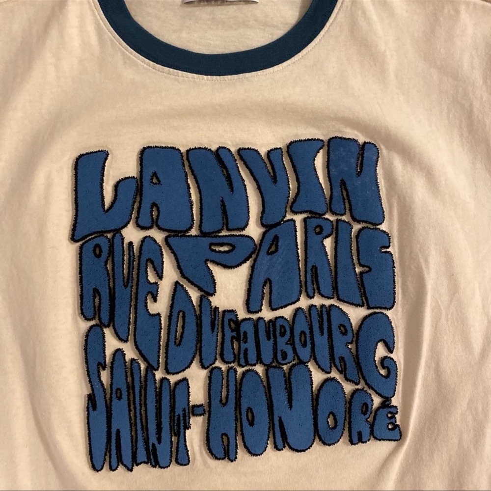 Lanvin t-shirt 100% Authentic Worn Once